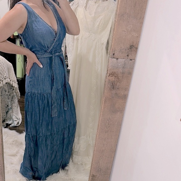 Yessica Dresses & Skirts - Column Dress Yessica Elegant Blue Maxi Dress EU size 38
